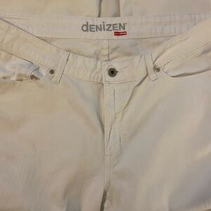 Women’s Levi's Denizen White Crop Jeans 18